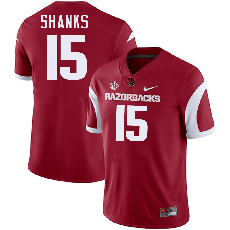 #15 Kam Shanks Arkansas Jersey,Arkansas Razorbacks College Football Jerseys Stitched-Retro Cardinal  #15 Kam Shanks Arkansas Jersey,Arkansas Razorbacks College Football Jerseys Stitched-Retro Cardinal